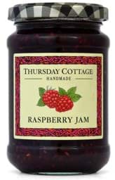 Bild von Thursday Cottage Raspberry Jam 340g - Himbeere