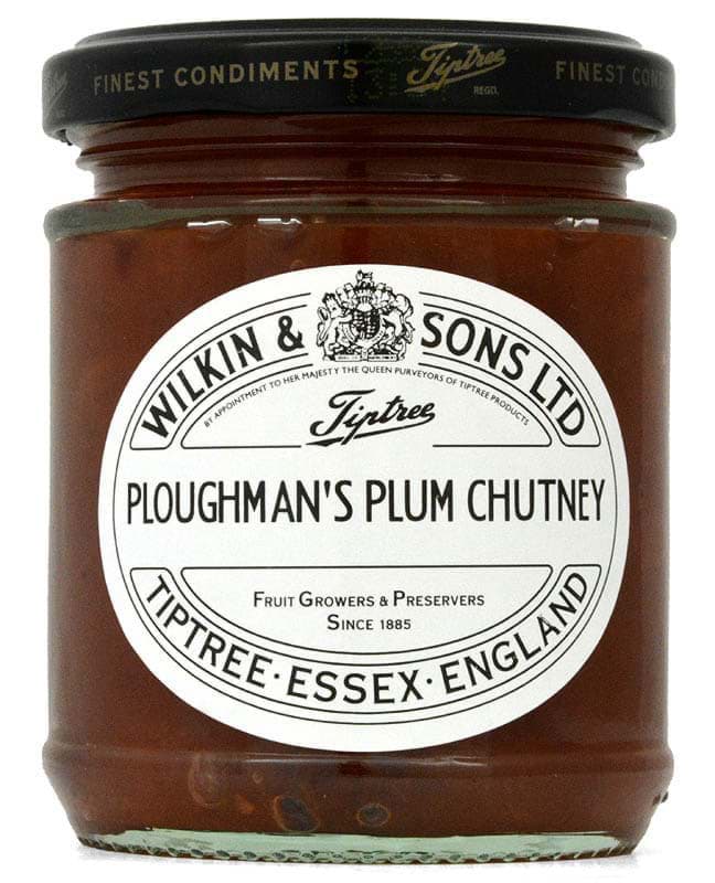 Tiptree Ploughman's Plum Chutney – 210g Jar Of Sweet & Tangy Fruit Chutney
