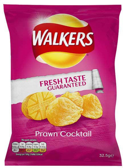 Bild von Walkers Prawn Cocktail, Karton 32 x 32,5g