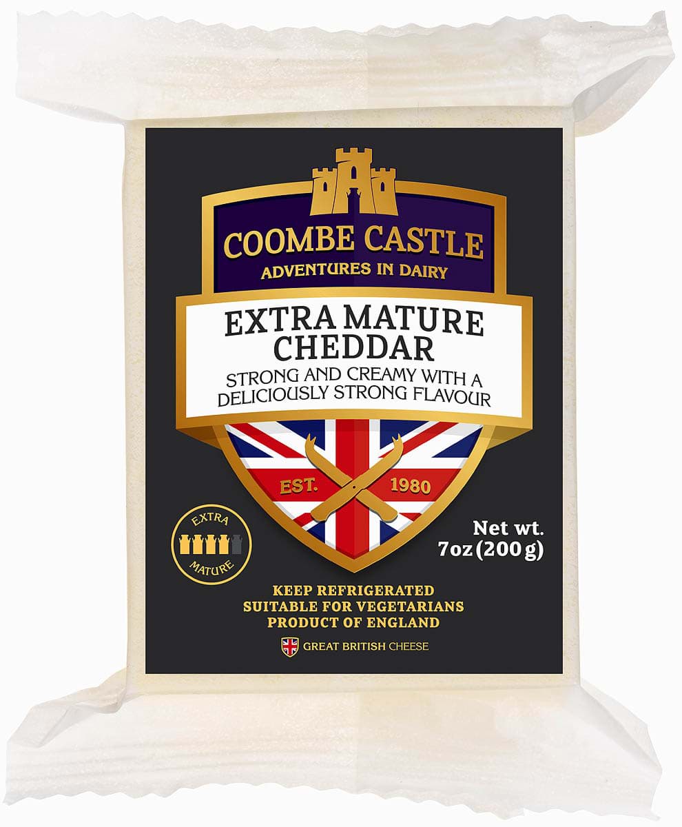 Picture of Coombe Castle Extra Mature Cheddar 200g