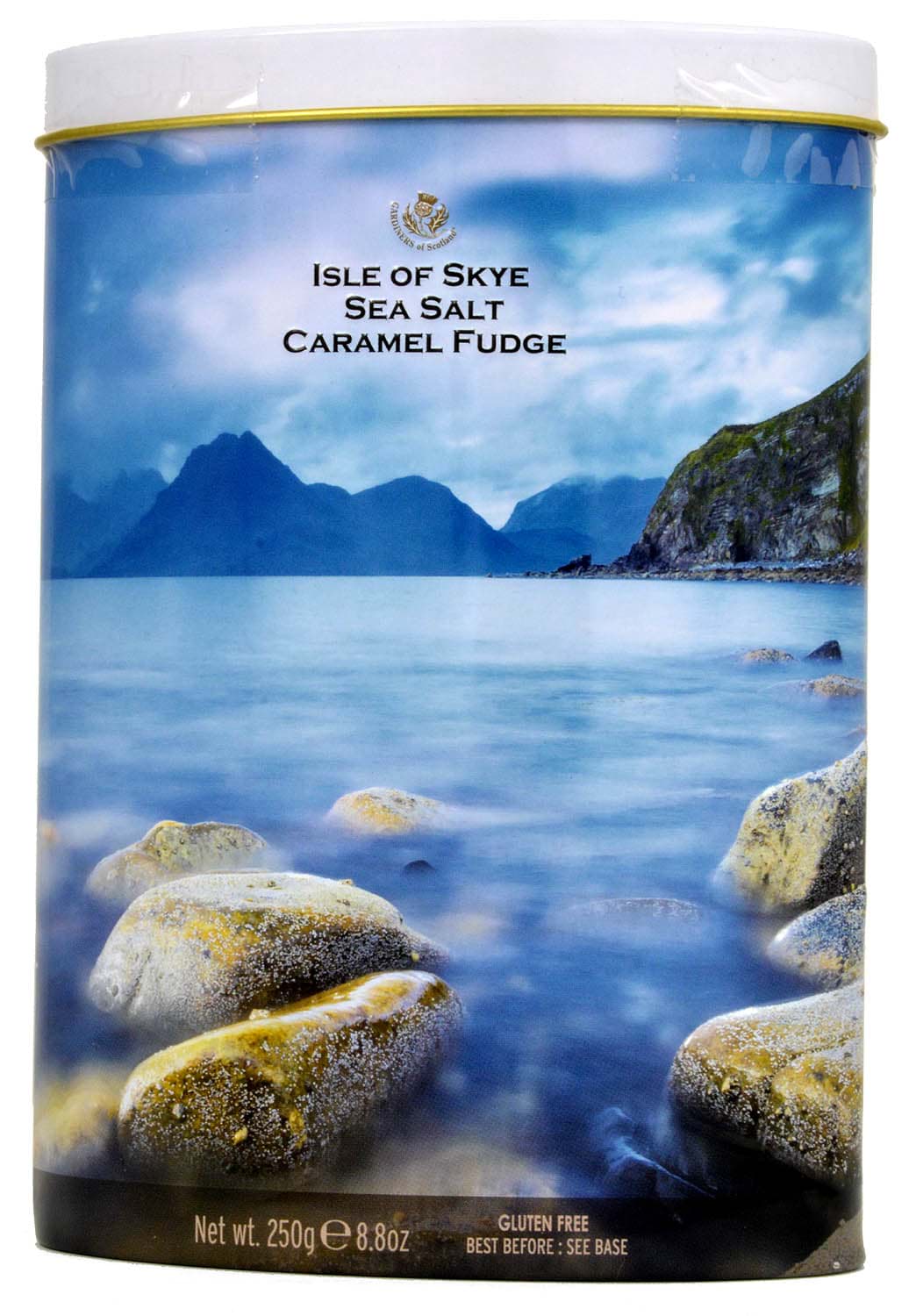 Picture of Gardiners of Scotland Sea Salt Caramel Fudge Tin