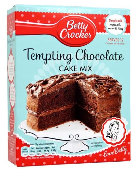 Bild von Betty Crocker Tempting Chocolate Cake Mix 425g