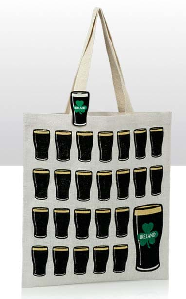 Bild von Irish Stout Jute Bag