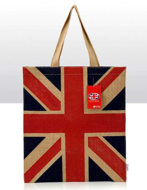 Bild von Union Jack Jute Bag