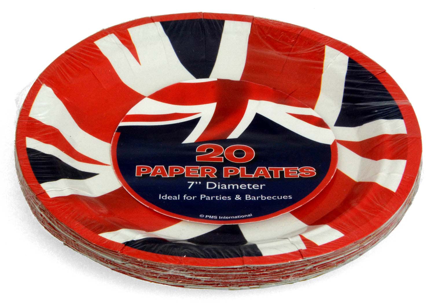 Picture of Union Jack Paper Plate 18cm Pack of 20