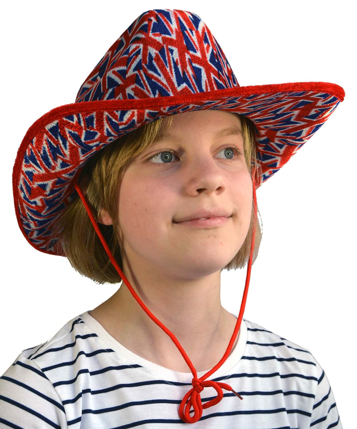 Bild von Stetson aus Velours mit Union Jack Druck