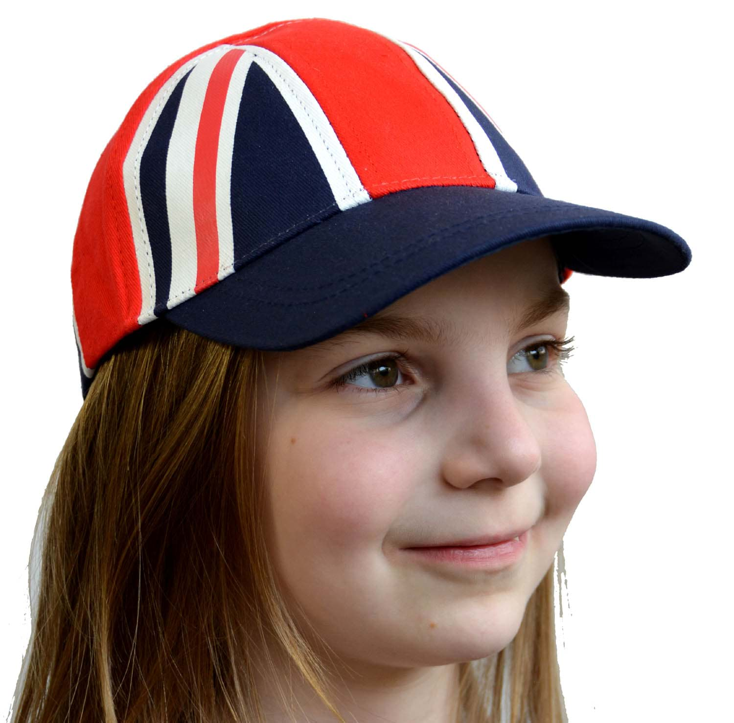 Picture of Kids Baseball Cap Union Jack Blue Shield