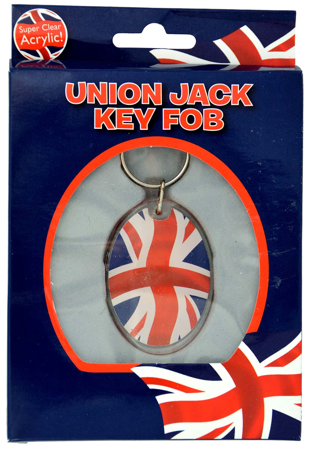 Picture of Union Jack Acrylic Key Fob