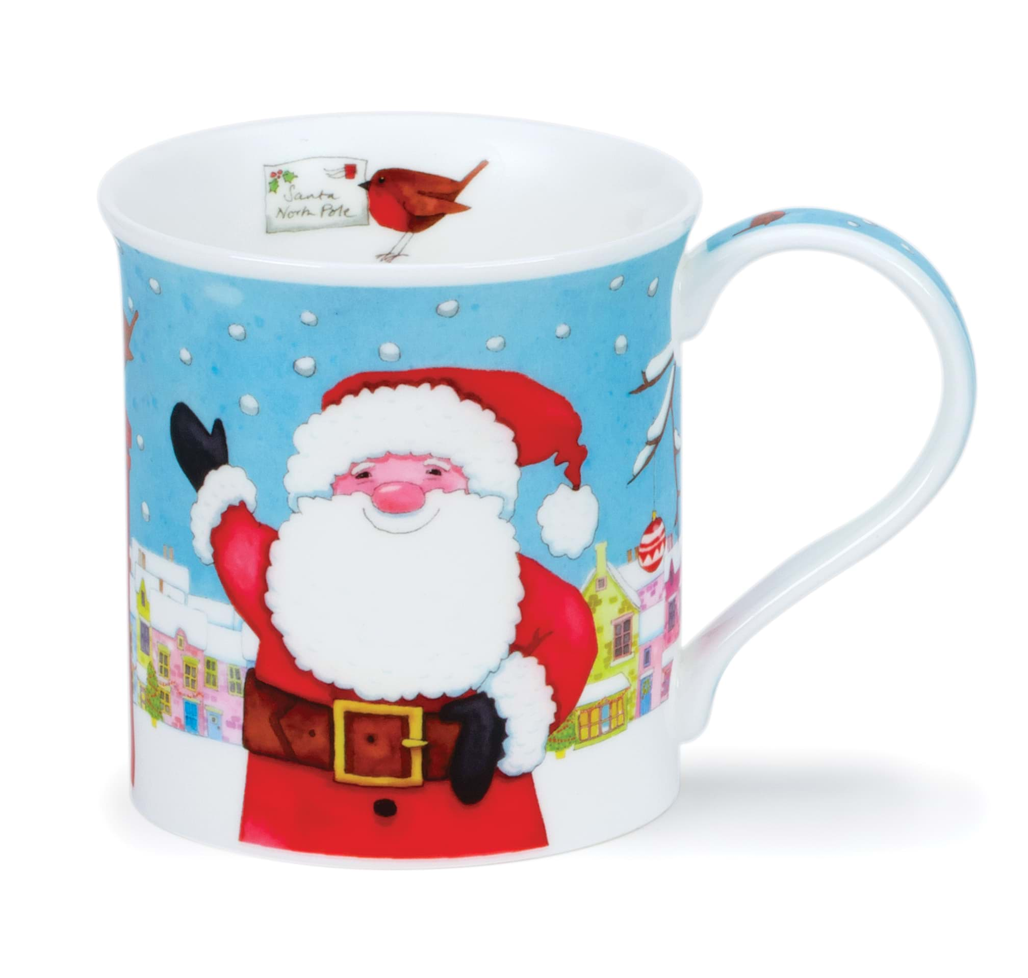 Bild von Dunoon Bute Christmas Post Santa by Kate Mawdsley