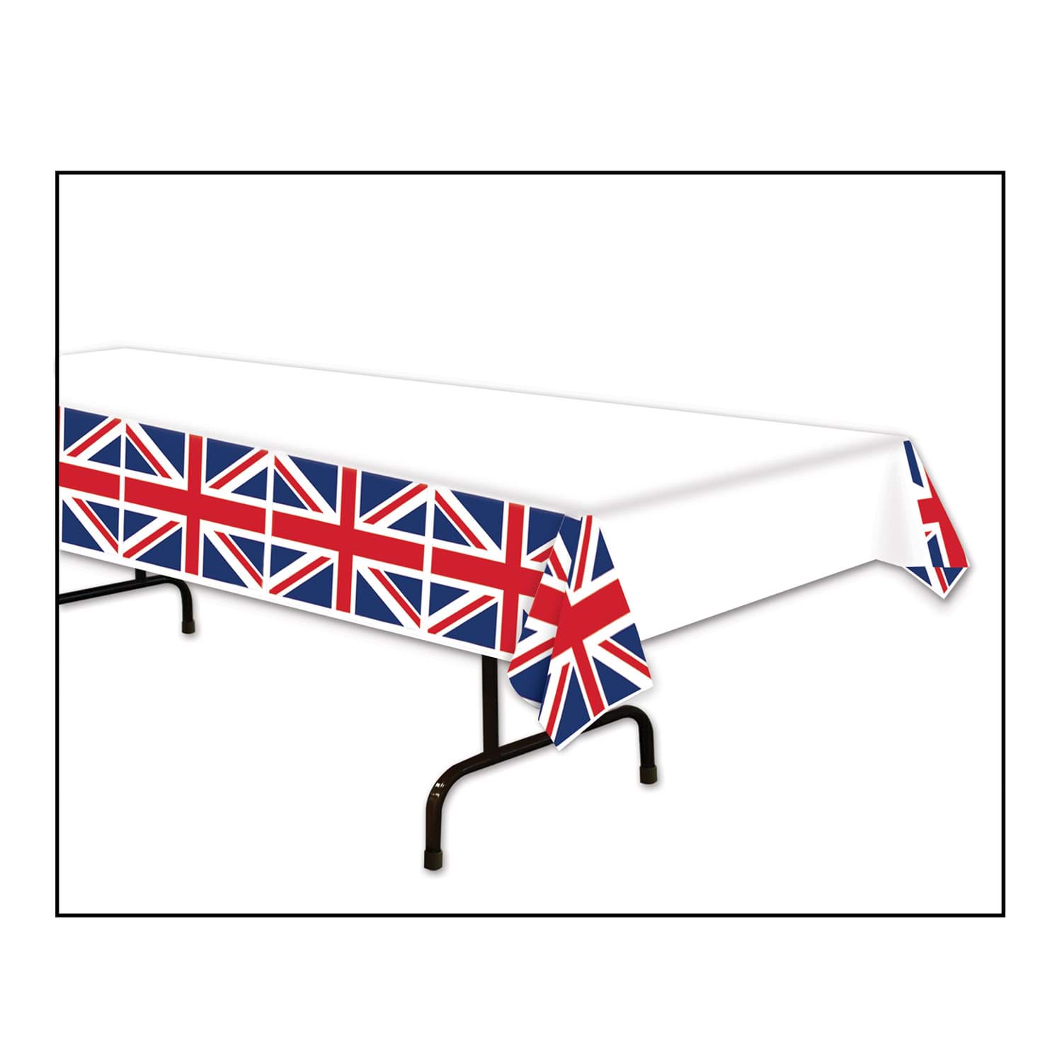 Picture of Union Jack Table Cover 54'' x 108'' (1.5yd x 3yd)