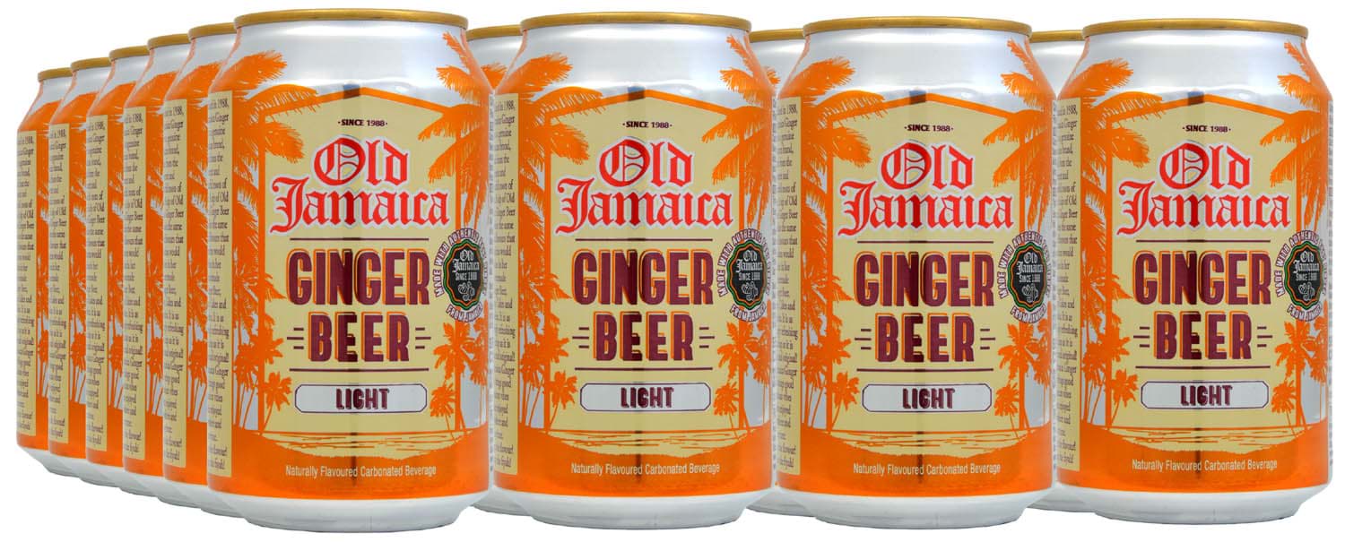 Picture of Old Jamaica Light Ginger Beer 24 x 330ml Dosen Ingwer-Limonade