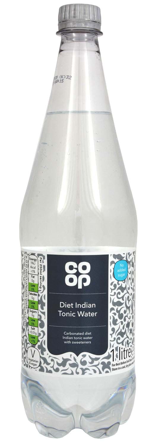 Picture of Co-op Diet Indian Tonic Water 1 Litre