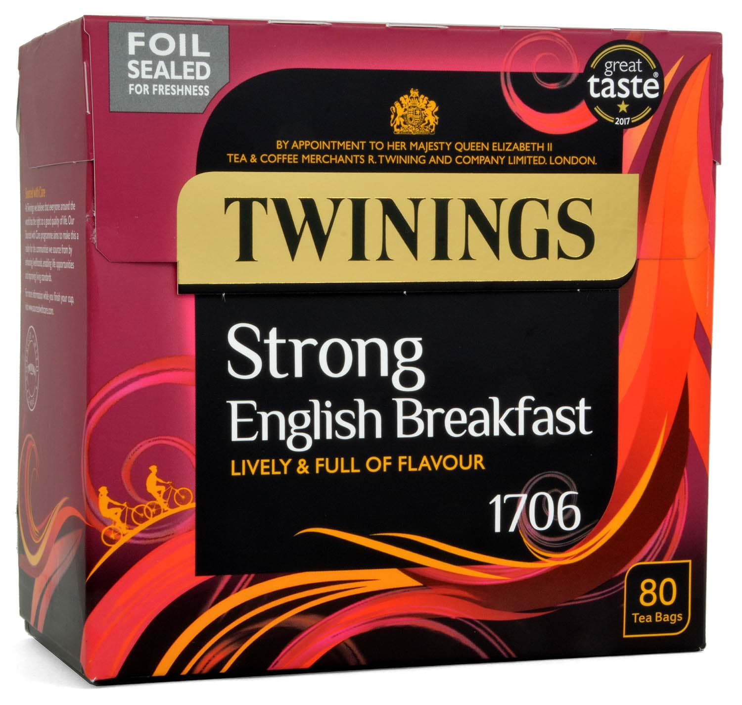 Picture of Twinings Strong English Breakfast 80 Bags 250g