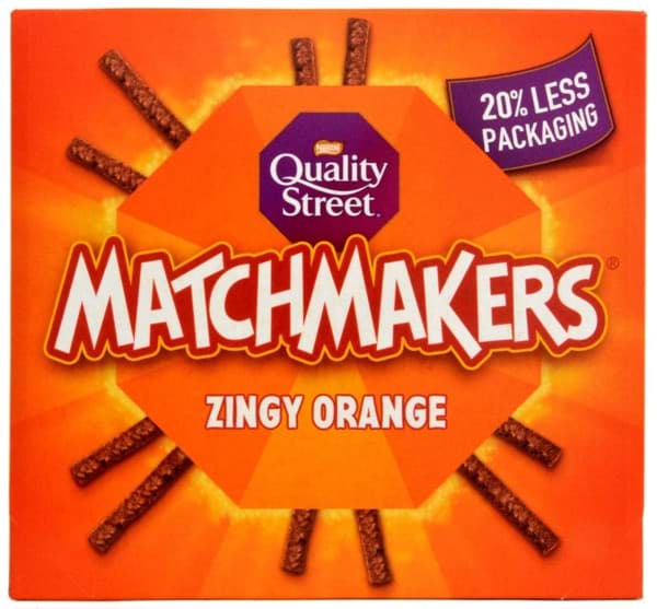 Bild von Quality Street Matchmakers Zingy Orange 120g