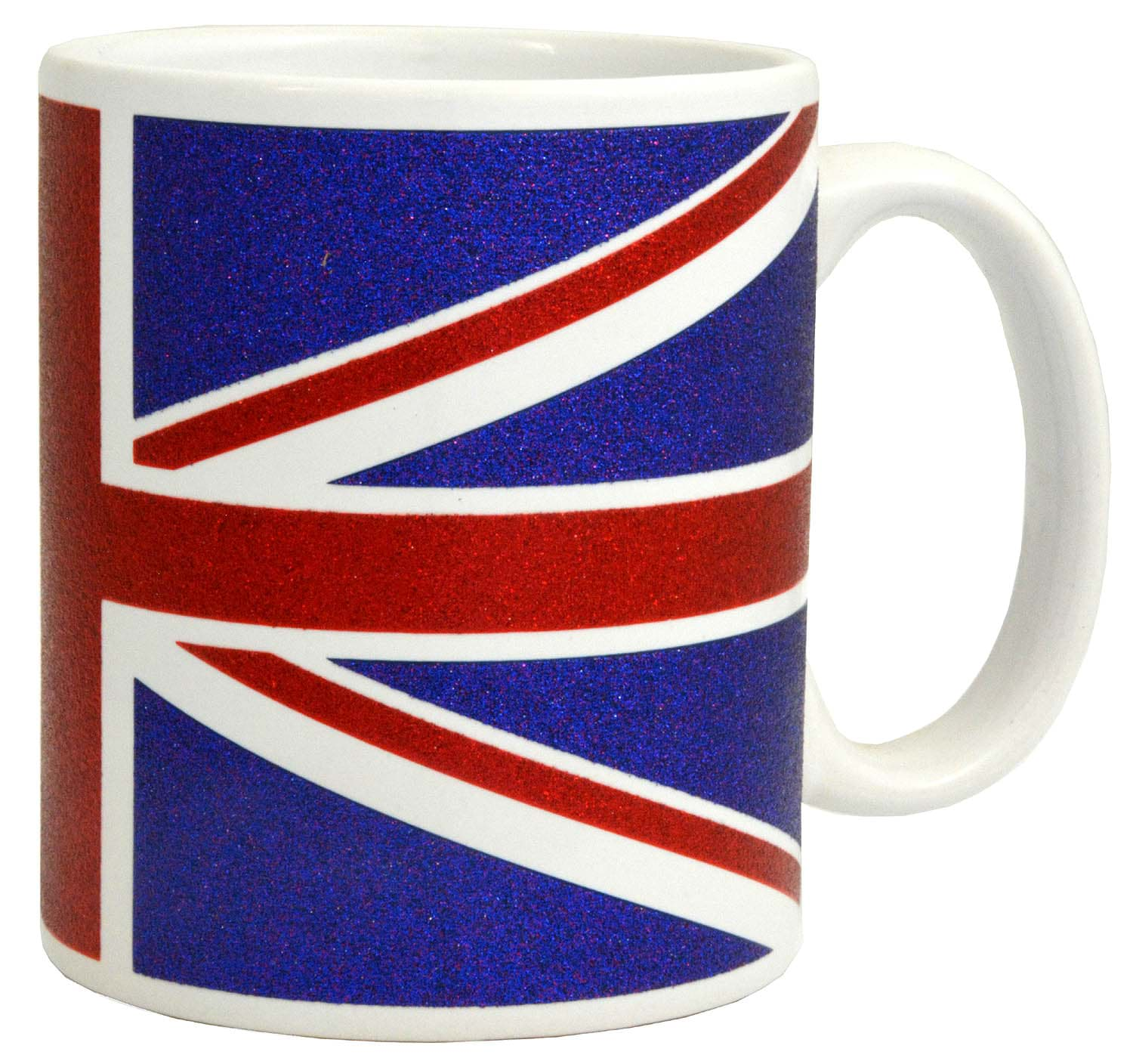 Picture of Union Jack Mug Glitter