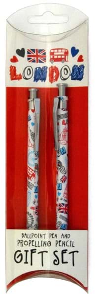 Bild von London Gift Set Ballpoint Pen and Pencil