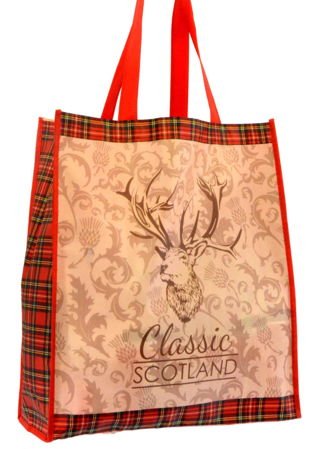 Picture of Classic Scotland Stag Shopping Bag 35cm x 40cm