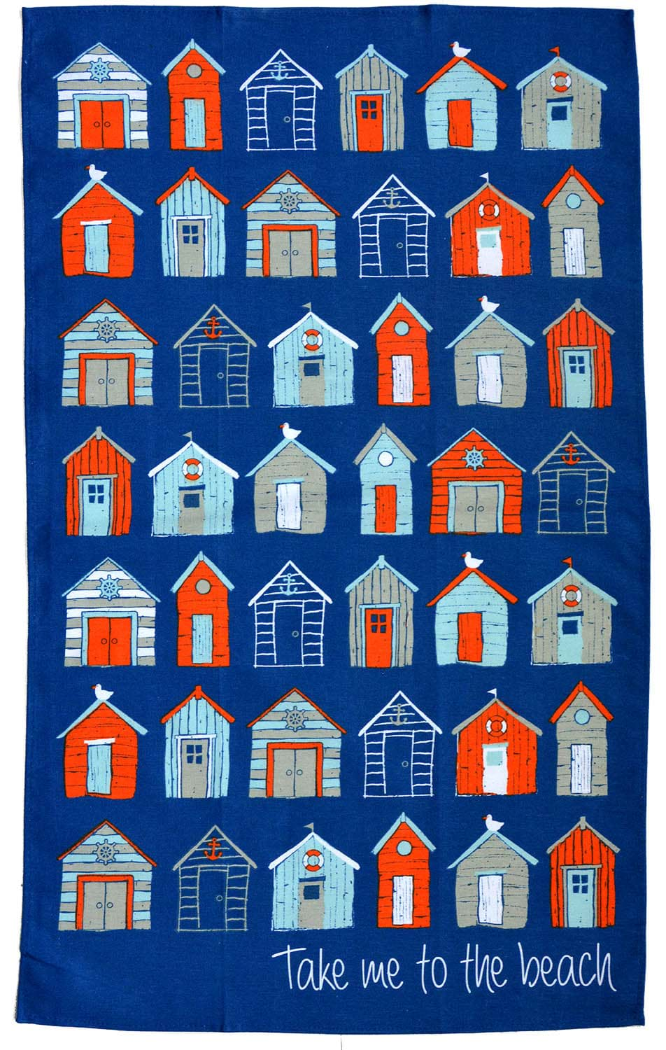 Bild von Take Me To The Beach Tea Towel 50cm x 80cm