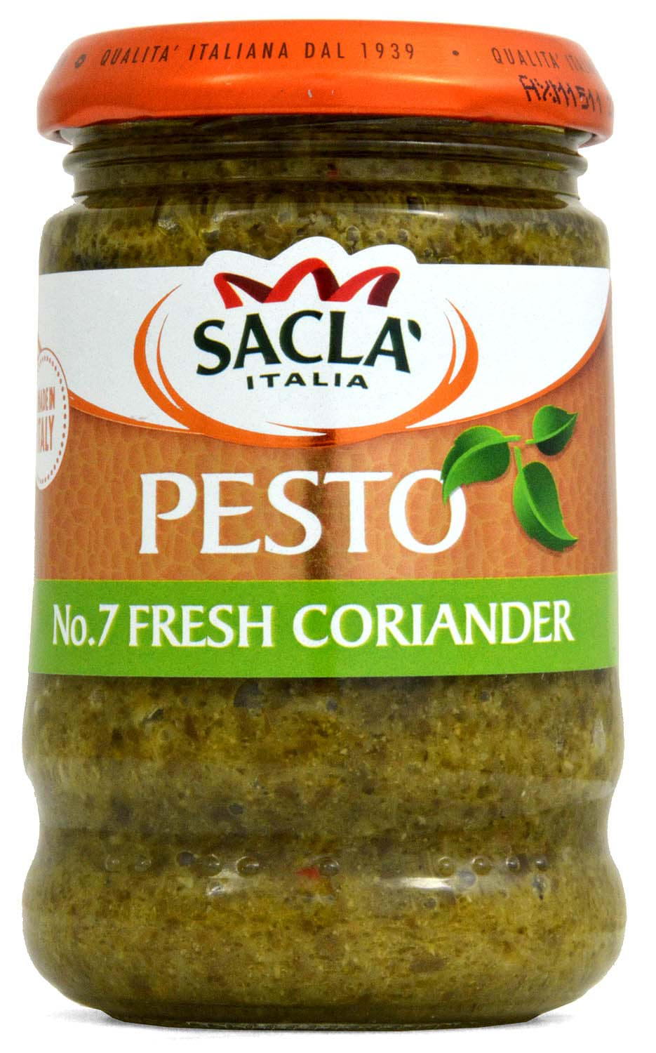 Bild von Sacla No. 7 Fresh Coriander Pesto 190g