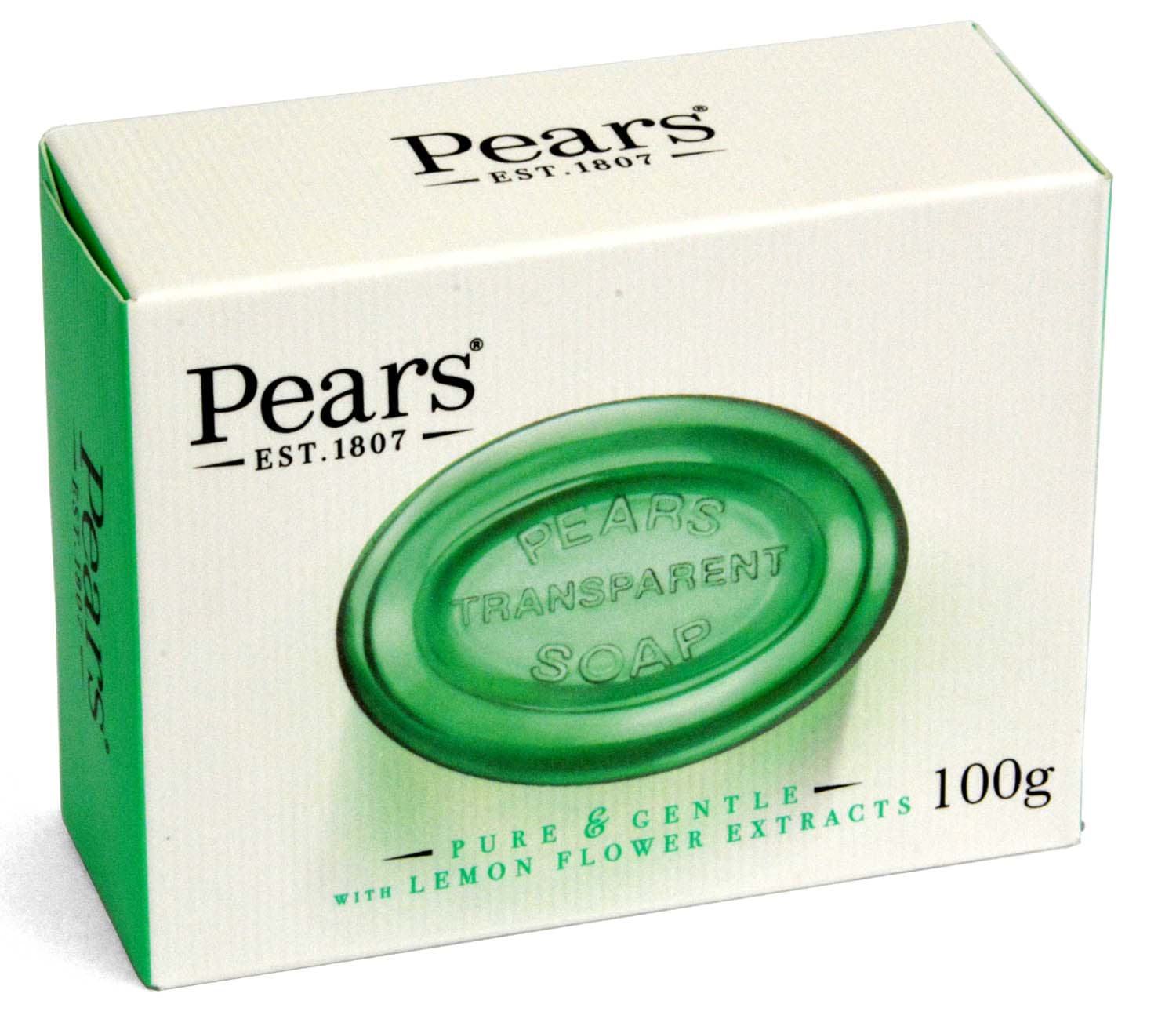 Picture of Pears Transparent Soap with Lemon Flower Extracts 100g