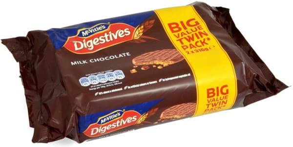 Bild von McVities Milk Chocolate Digestives Twin Pack 2 x 300g