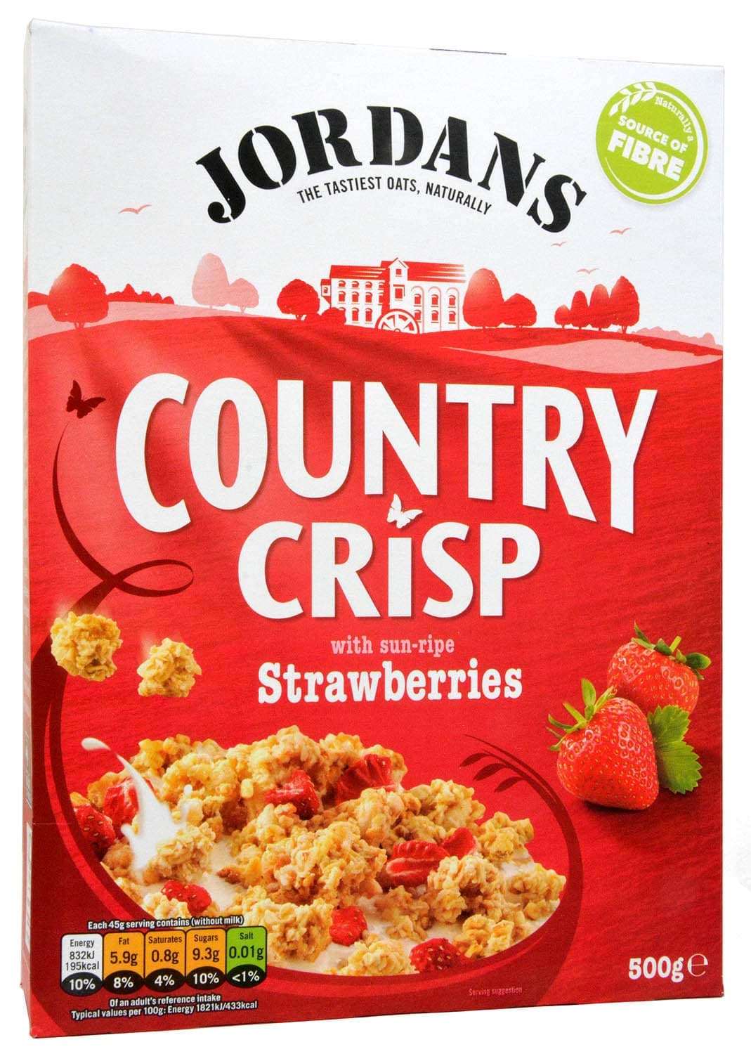 Picture of Jordans Country Crisp Strawberries 500g
