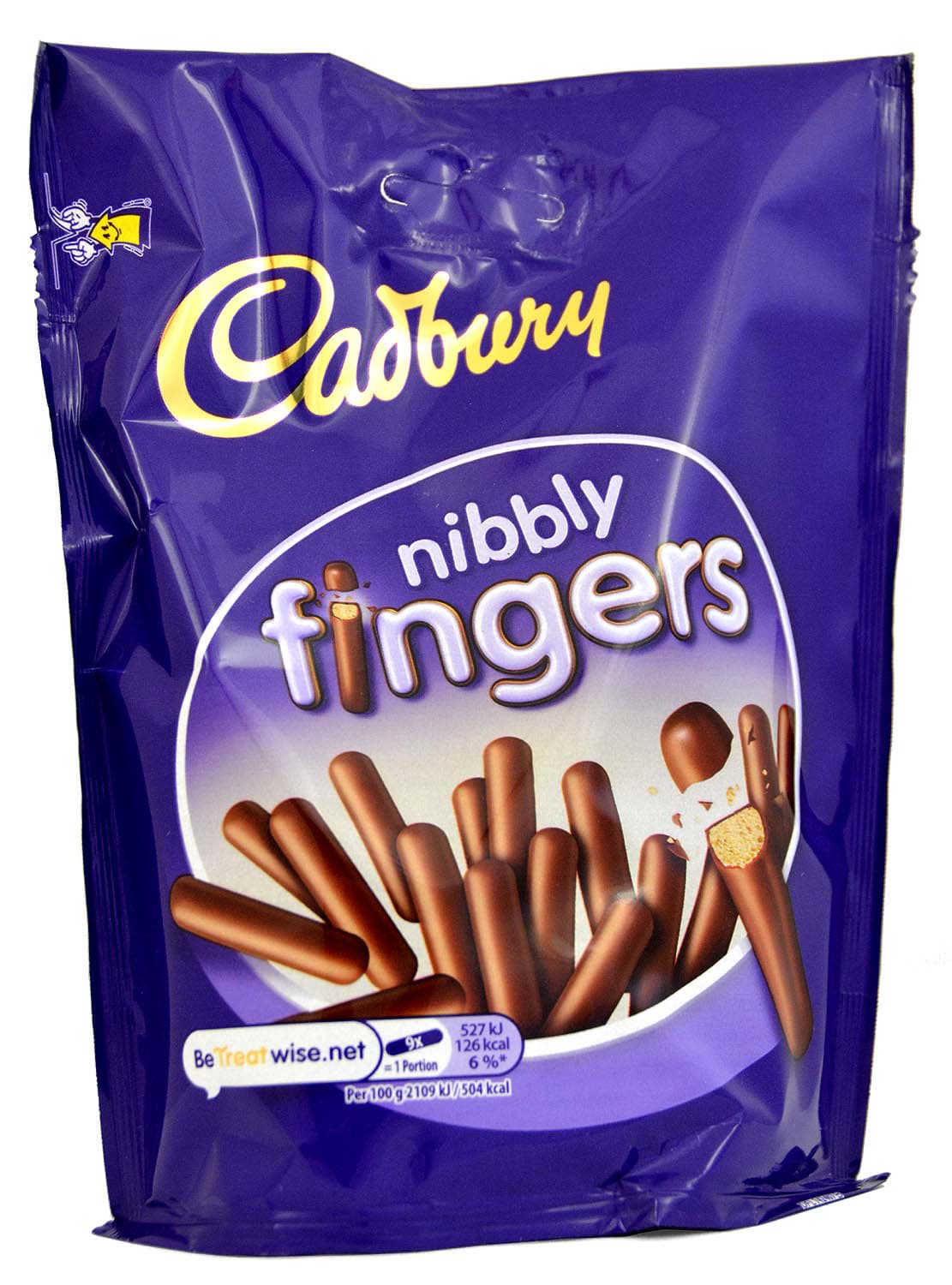 Picture of Cadbury Nibbly Fingers 125g