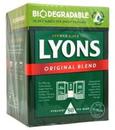 Bild von Lyons Original Blend 80 Tea Bags 232g