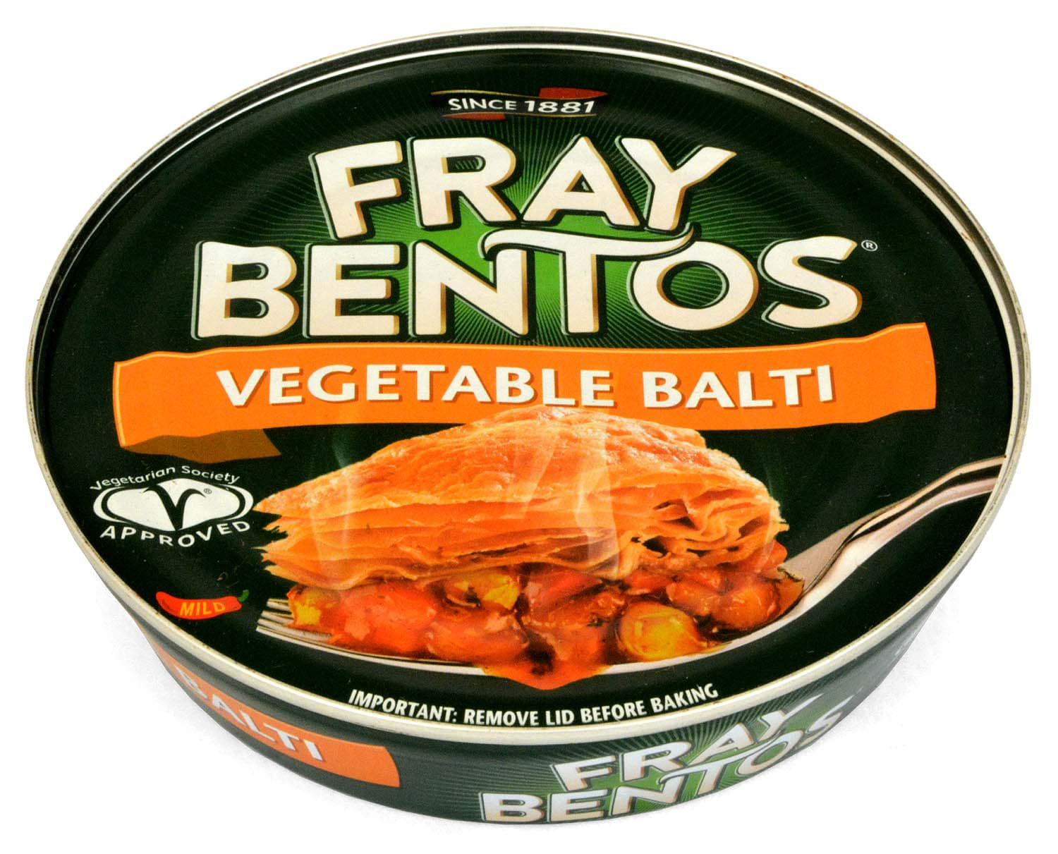 Bild von Fray Bentos Vegetable Balti Pie 425g