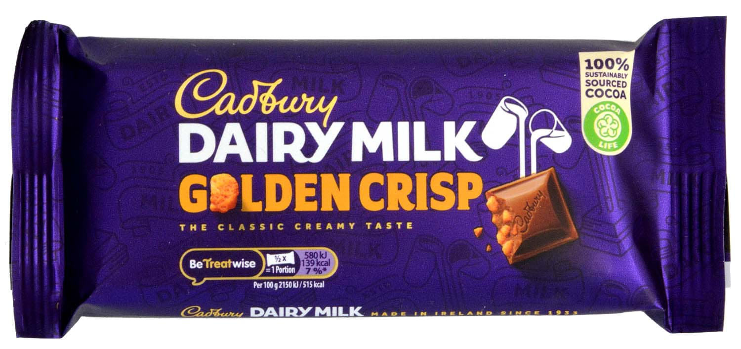 Bild von Cadbury Dairy Milk Golden Crisp 54g