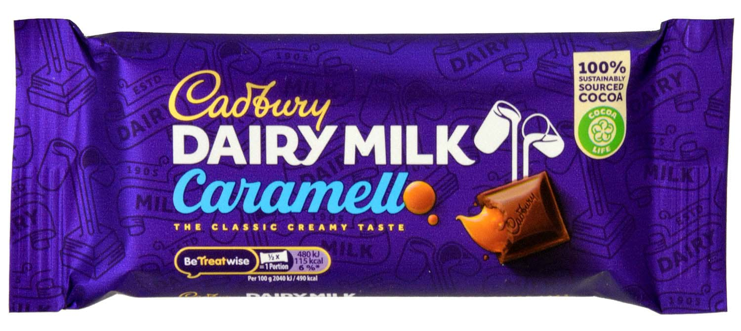 Bild von Cadbury Dairy Milk Caramello 47g