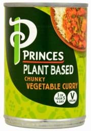 Bild von Princes Plant Based Vegan Green Vegetable Curry 392g