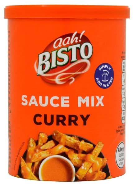 Bild von Bisto Chip Shop Curry Sauce Mix 185g Soßengranulat