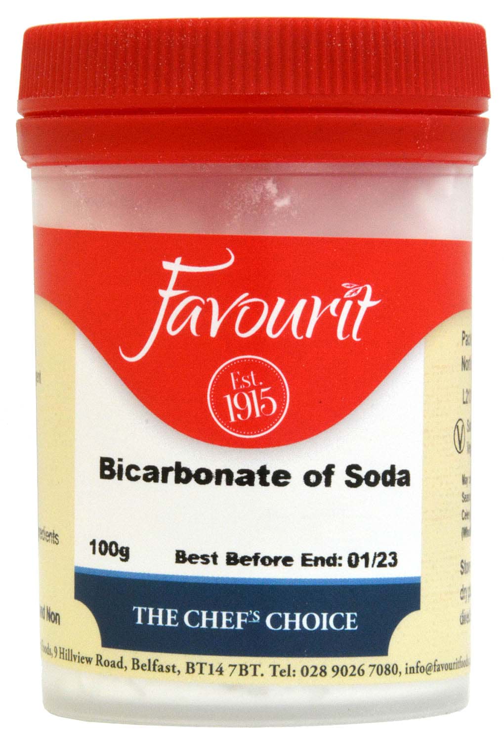 Picture of Favourit Bicarbonate of Soda 100g Baking Soda