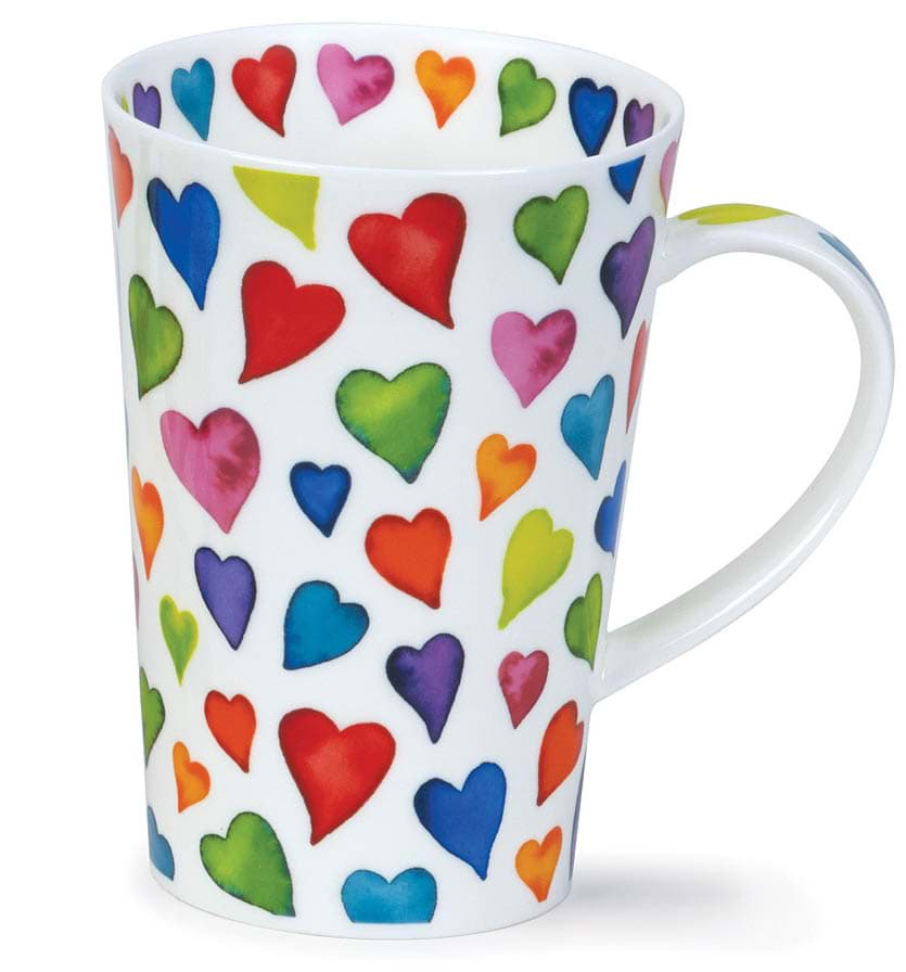 Bild von Dunoon Shetland Mug Warm Hearts by Caroline Bessey