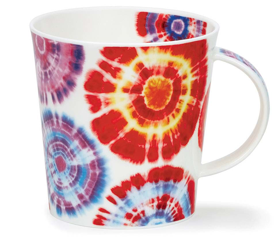 Bild von Dunoon Cairngorm Tie-Dye Red by Caroline Bessey