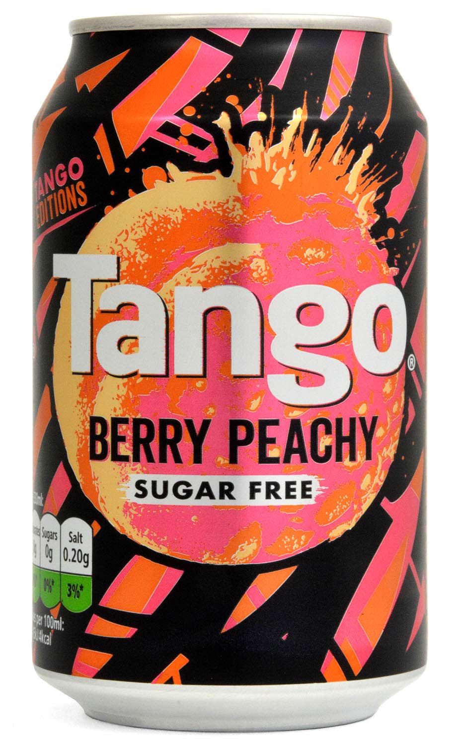 Picture of Tango Berry Peachy Sugar Free 330ml