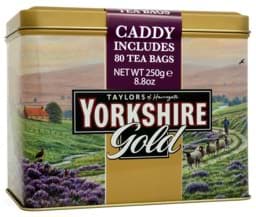 Bild von Yorkshire Tea Gold 80 Teabags Caddy