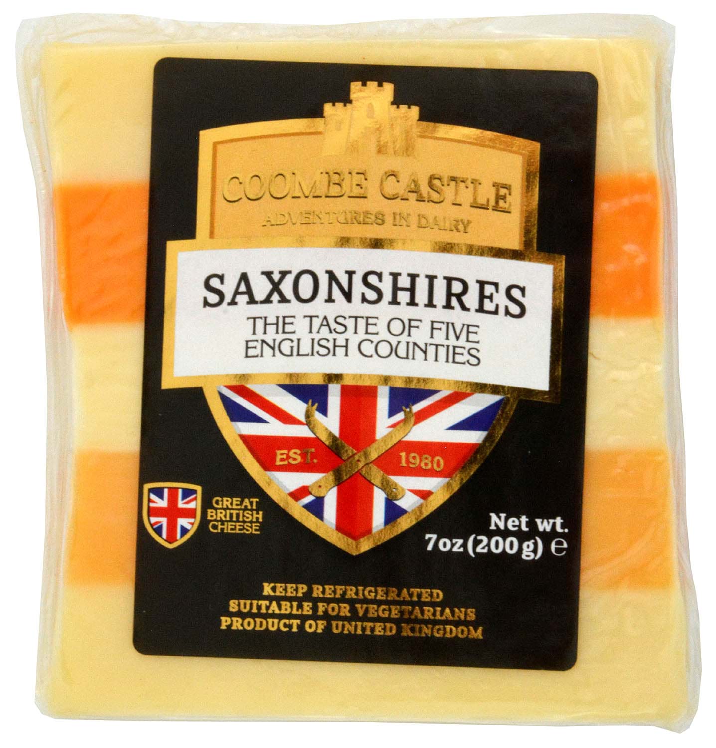 Picture of Coombe Castle Saxonshires Cheese 200g