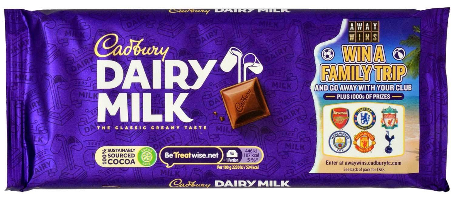Picture of Cadbury Dairy Milk Chocolate 180g
