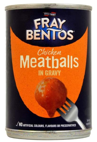Bild von Fray Bentos Chicken Meatballs in Gravy